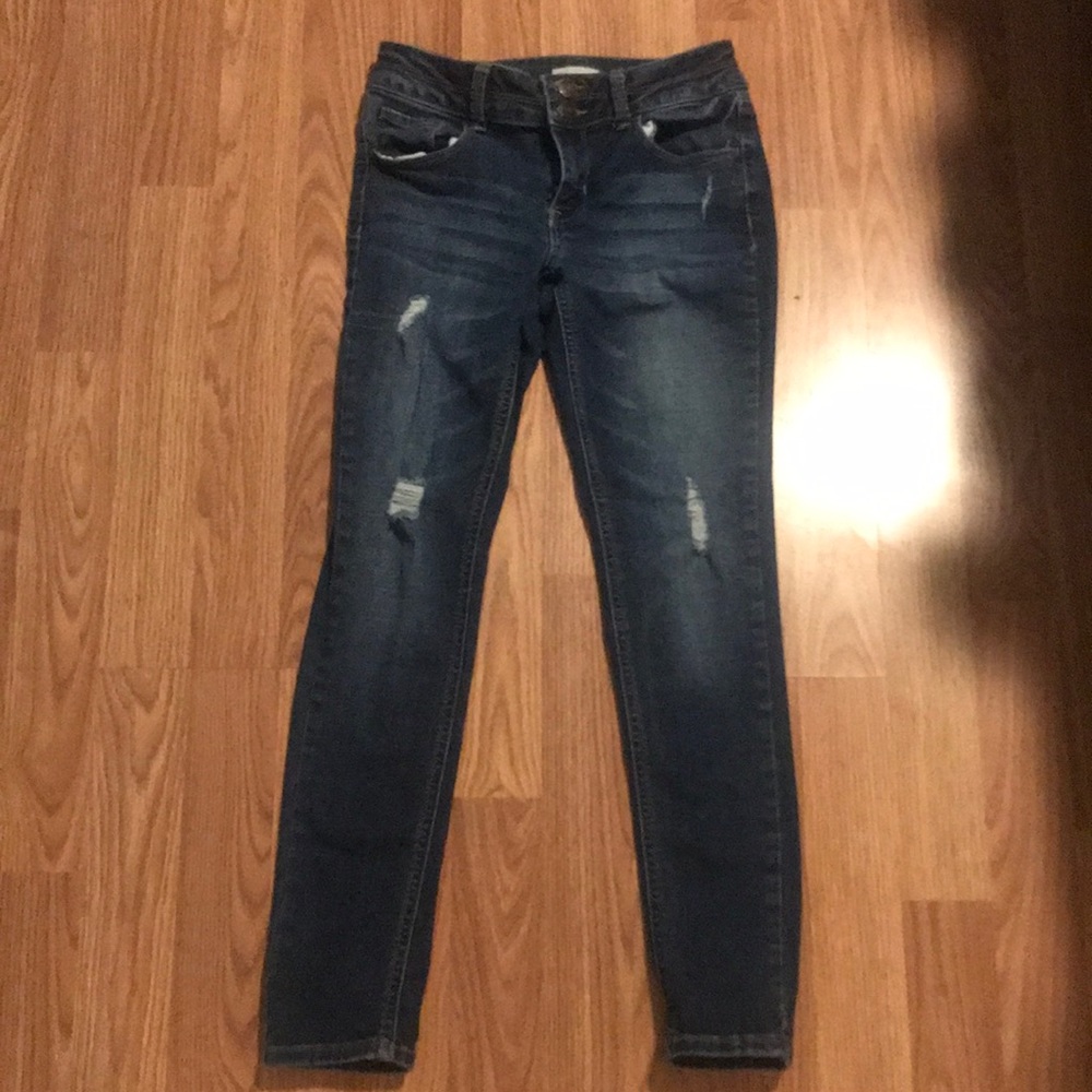 Blue ripped jeans for kids from kohl’s